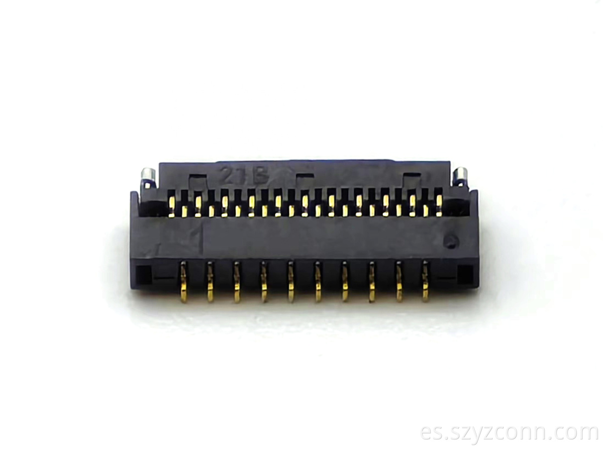 0.3mm Pitch FPC Connector Top-Entry Bottom-Actuated H1.0mm 21P